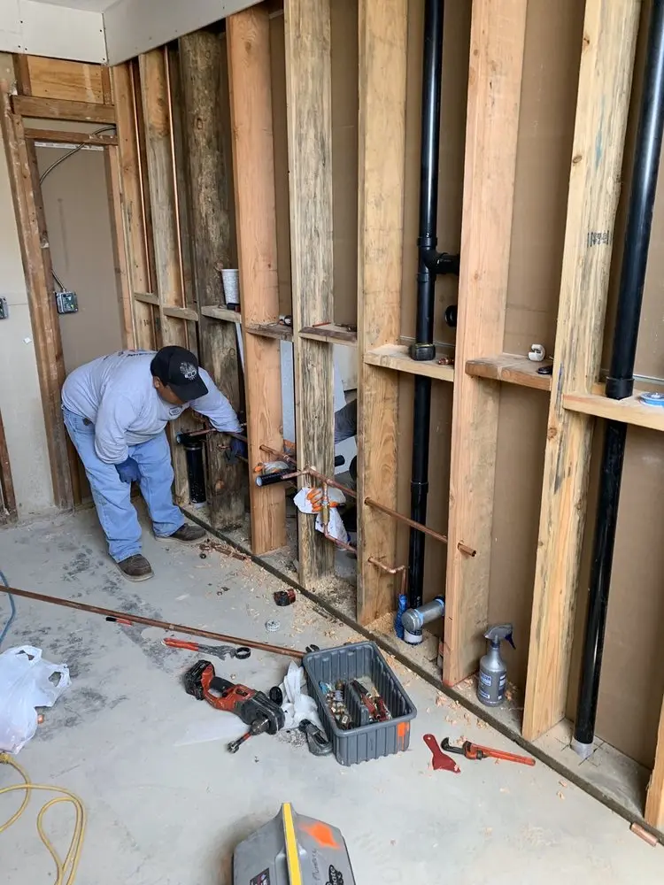 Commercial rough-in plumbing for Water Heater Replacement in Lee Boulevard Heights